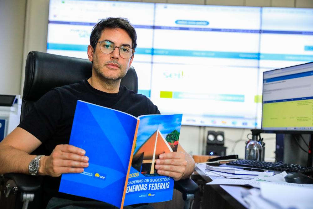 Capa da notícia: Catálogo com 428 projetos busca captar recursos federais para o DF