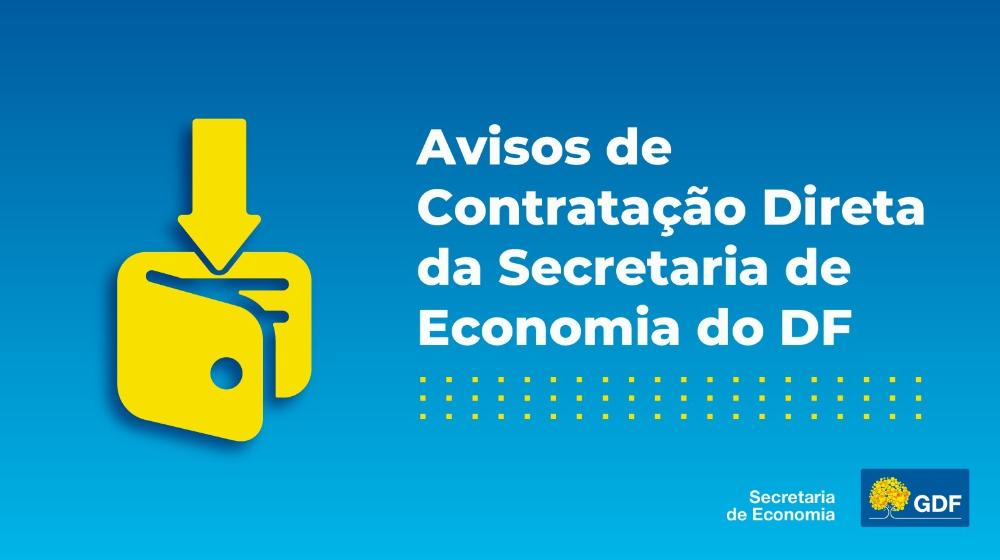 Capa da notícia: Avisos de Contratação Direta